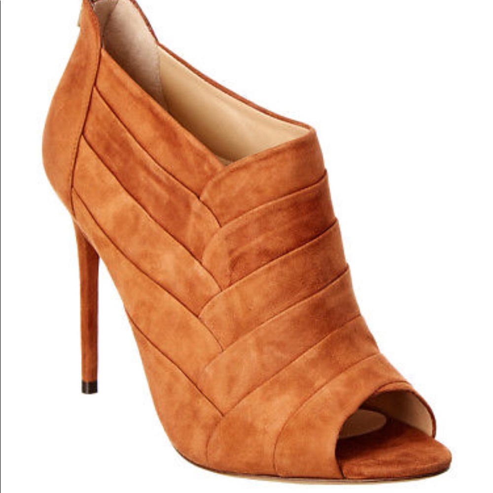 Alexandre Birman Petals 95 Suede Bootie